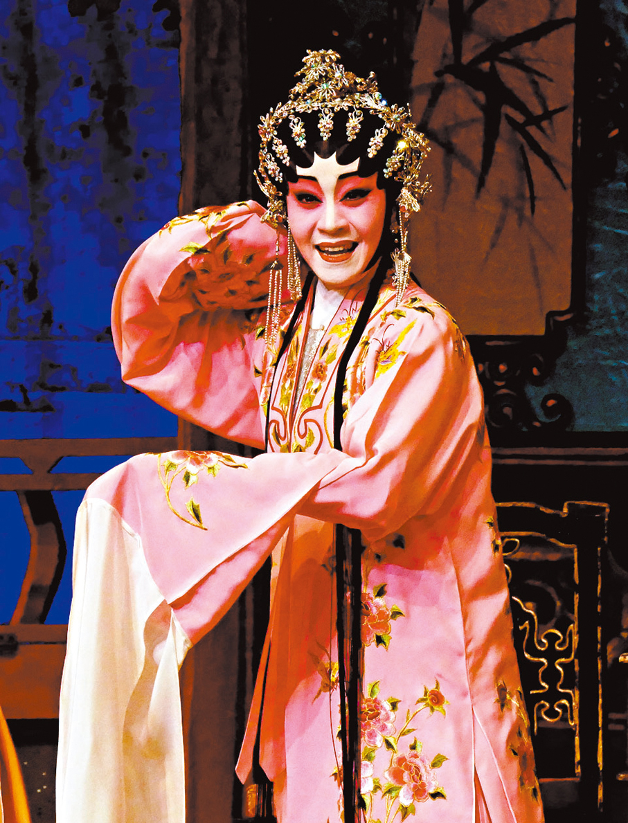 ●梁燕飛用心鑽研舞台人物演繹。