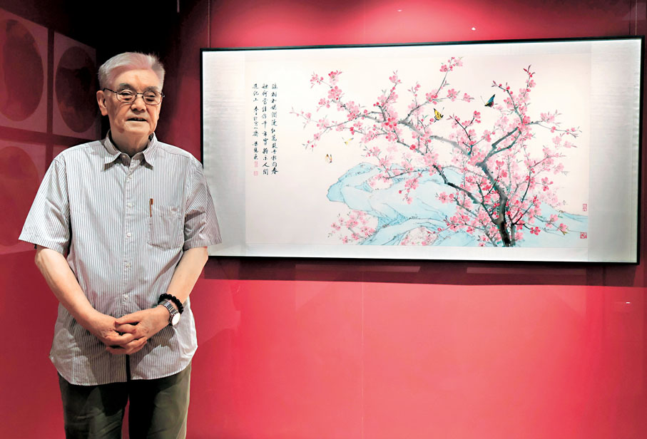 ●清雅且具美感是梁錫源的創作宗旨。