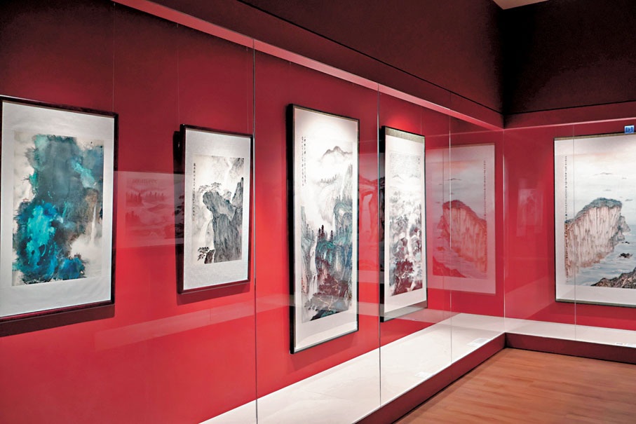 ●「香港風景」區域展有梁錫源以香港風物為靈感的創作。