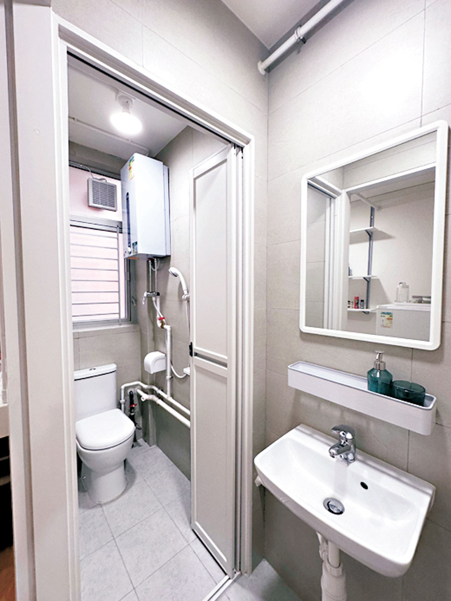 ●項目引入「廁所及浴室乾濕分離」的概念。建築署供圖