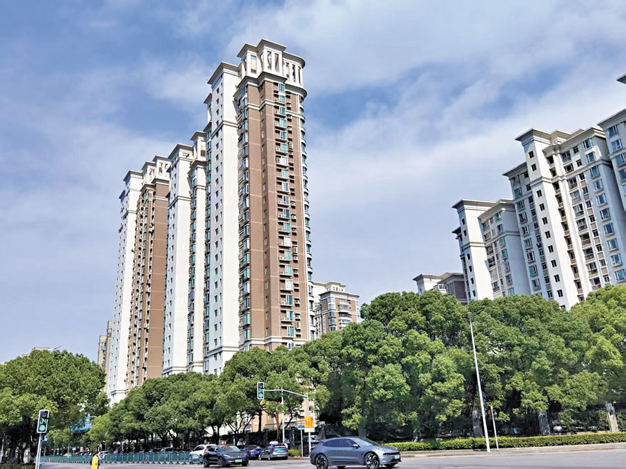 ●上海樓市新政，多維度推動房地產市場平穩健康發展。香港文匯報記者章蘿蘭  攝