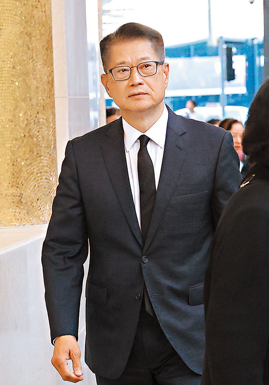 ●陳茂波　香港文匯報記者北山彥  攝