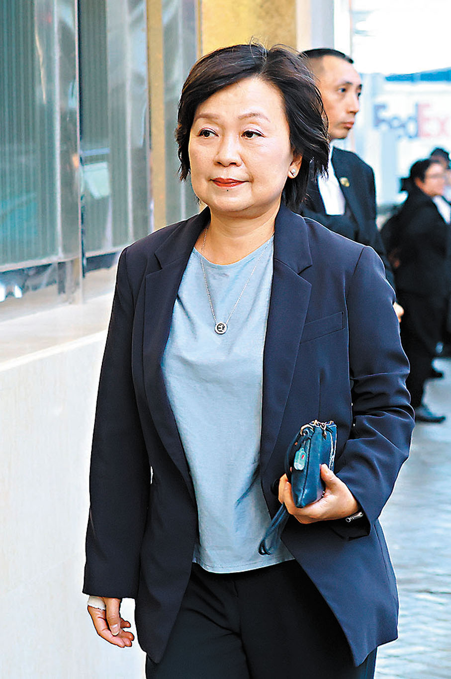 ●蔡若蓮　香港文匯報記者北山彥  攝