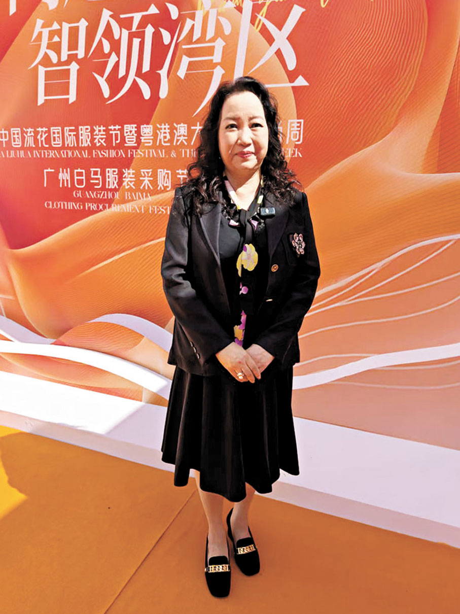 ●香港紡織商會常務副會長關淑敏　香港文匯報記者帥誠 攝