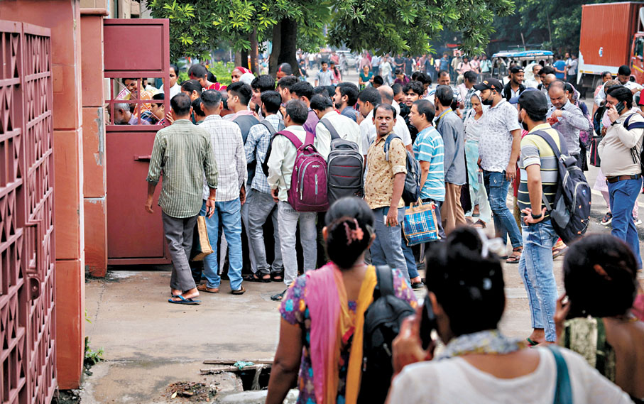 ●美國高額關稅恐令大量印度工人失業。 路透社