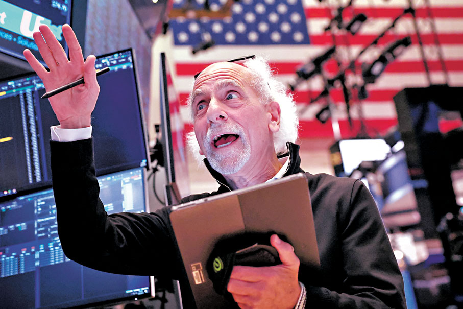 ●特朗普干預美聯儲的行為，雖為股市帶來短期刺激，但存在長期壞影響。 資料圖片