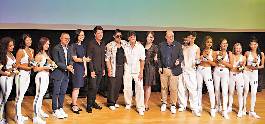 ●郭富城相當支持香港賽馬會「星動計劃」活動。  香港文匯報記者子棠  攝