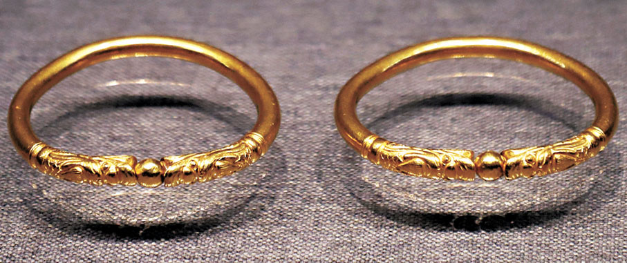 ●金二龍戲珠鐲