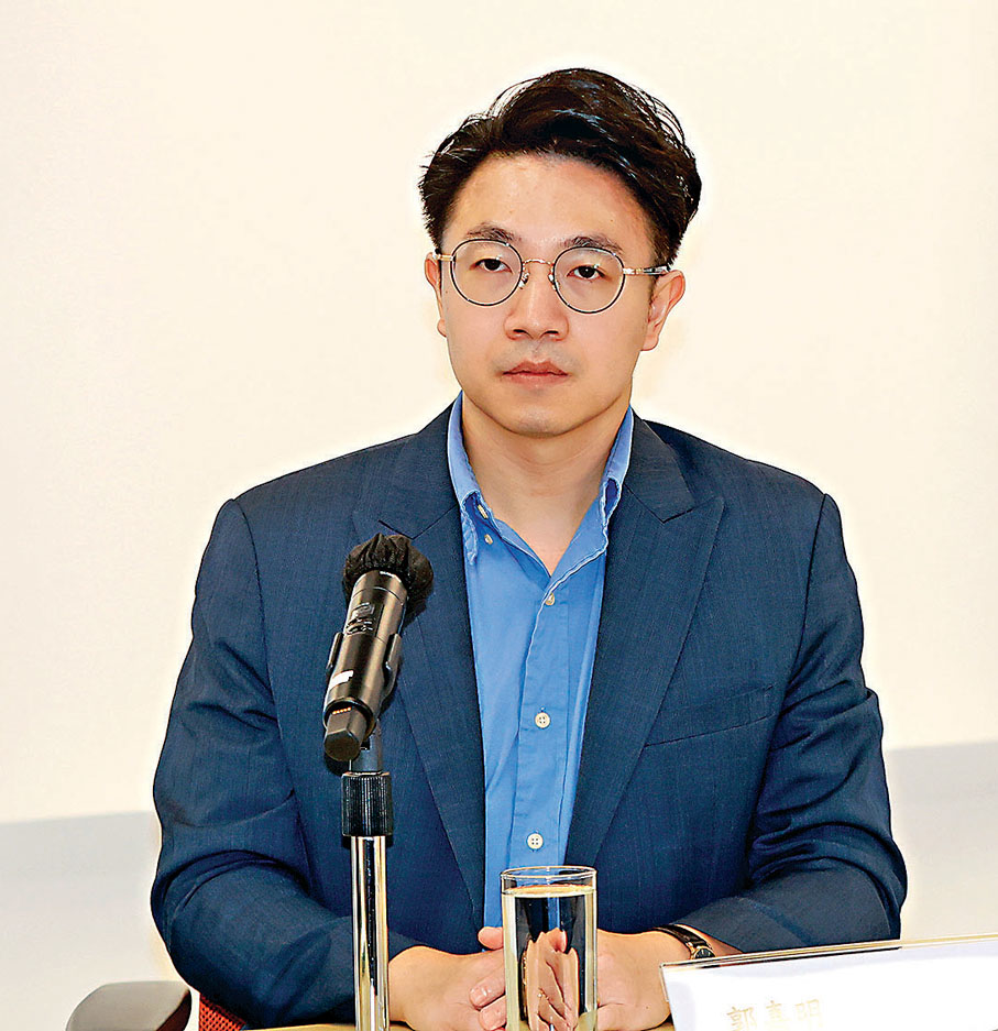 ●喚雨科技創投董事郭嘉明 香港文匯報記者北山彥 攝