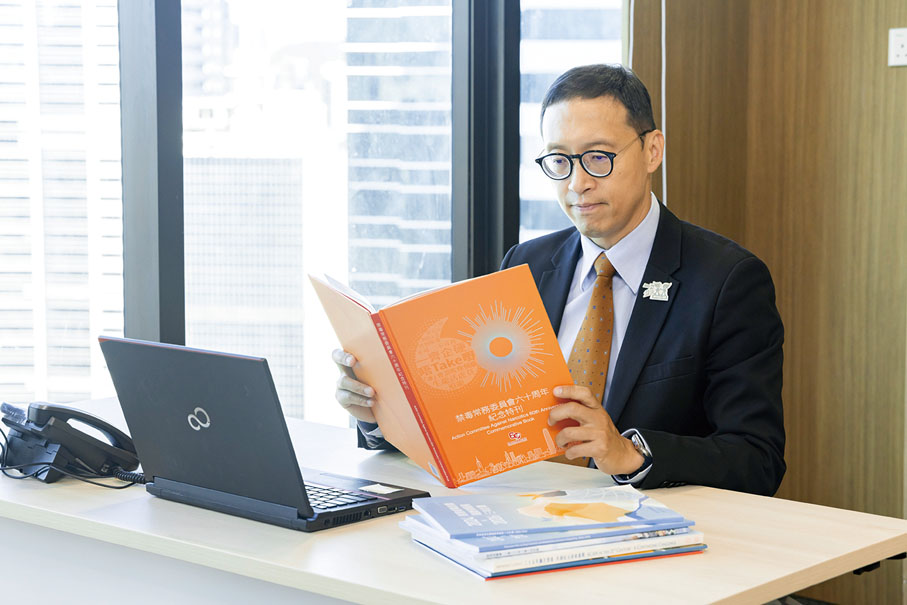 ●禁毒專員李基舜表示，沒有成功的跨境合作，香港過去六十年的禁毒工作一定事倍功半。