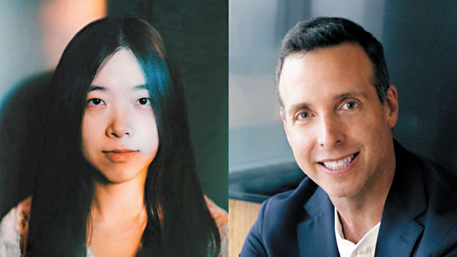 ●MEPoP聯席總監Jonathan Serbin（右）與港大音樂系助理教授黃儒菁（左）。計劃網站截圖