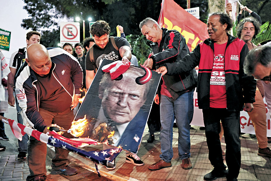 ●美國高額關稅引發巴西怒火，總統盧拉推動更多國家支持多邊主義。 資料圖片