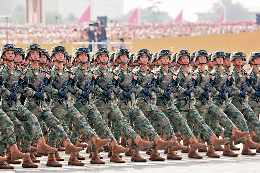 軍事航天部隊方隊