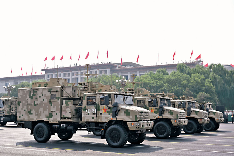 網絡空間部隊方隊