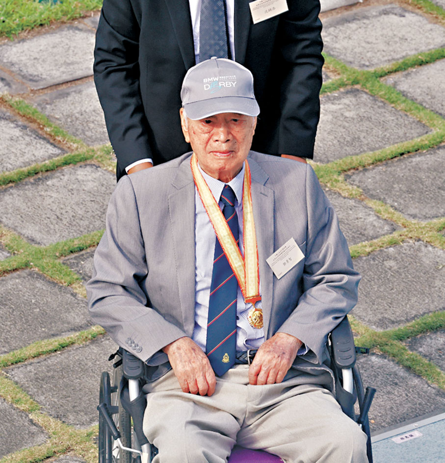 ●抗戰老兵鄧景智　香港文匯報記者萬霜靈  攝