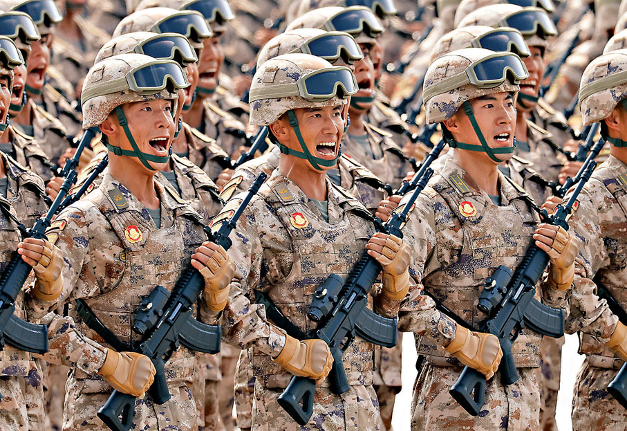 ●外媒重點報道中國軍事科技進步、外交成就，以及對全球和平的堅定承諾。 新華社