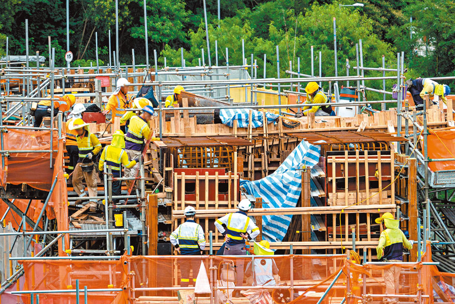 ●建造商會建議用國家標準建材降低成本。資料圖片