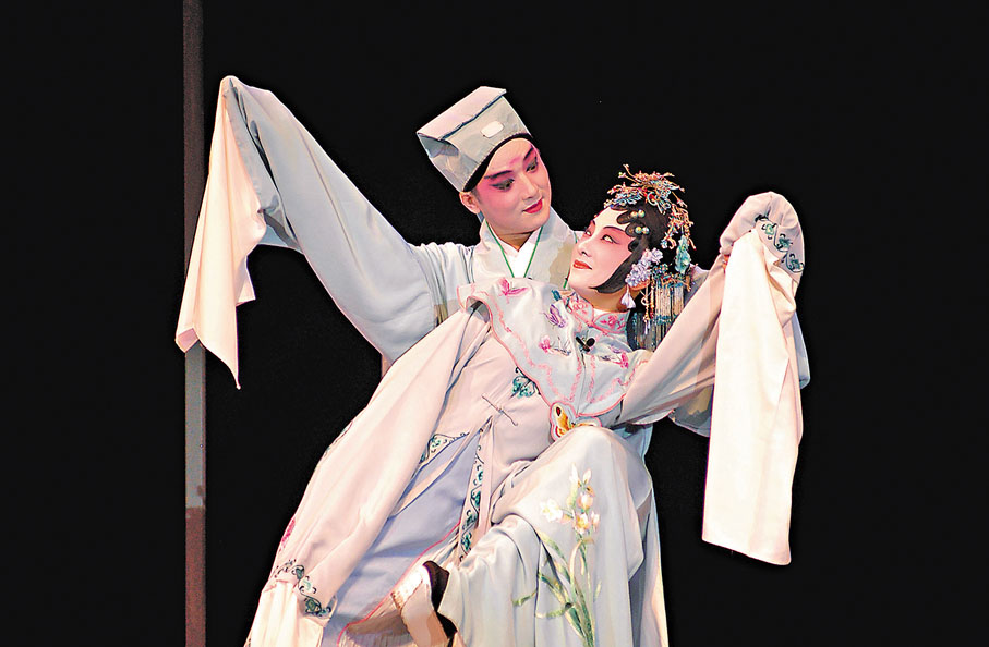 ●圖為青春版《牡丹亭》「冥誓」劇照。 資料圖片