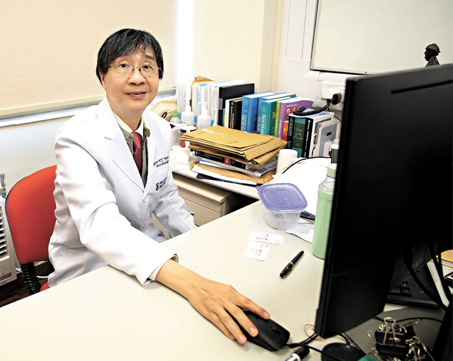 ●袁國勇醫生　記者全子懿  攝