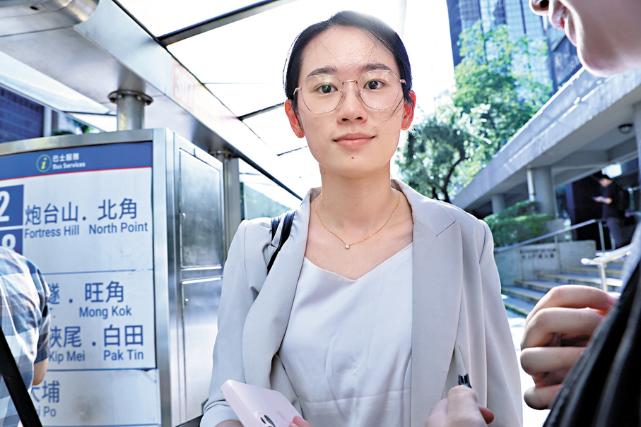 ●李小姐 。香港文匯報記者萬霜靈  攝