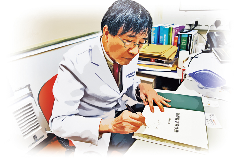 ●袁國勇醫生。記者全子懿 攝