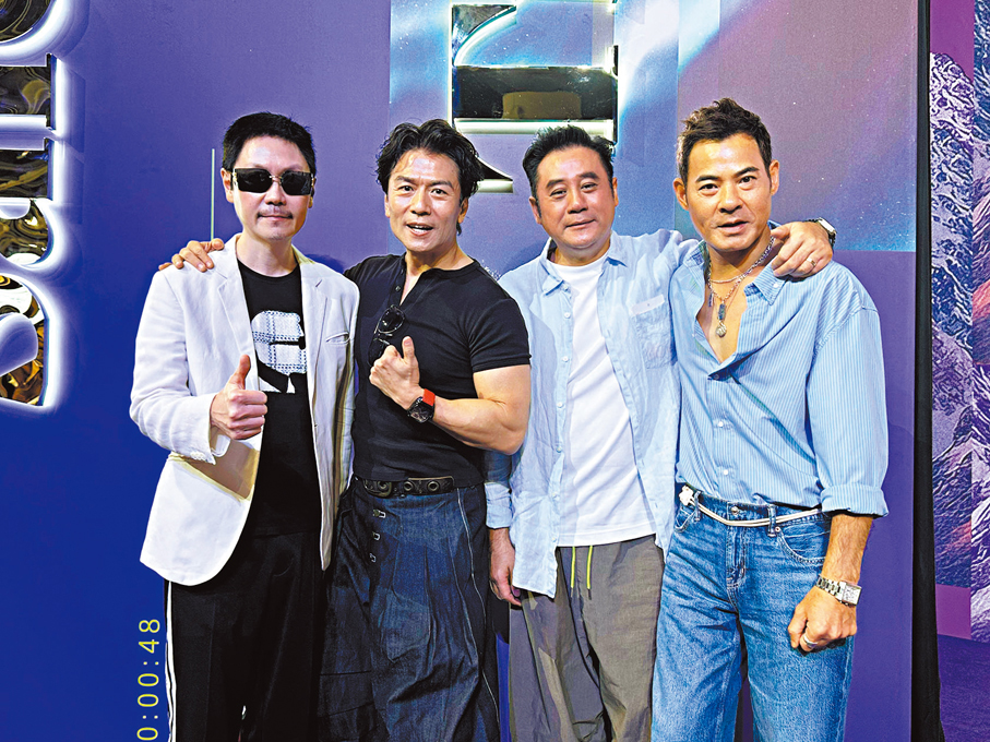 ●唐文龍十分感激Hey Brother一班好兄弟的支持。香港文匯報記者子棠  攝