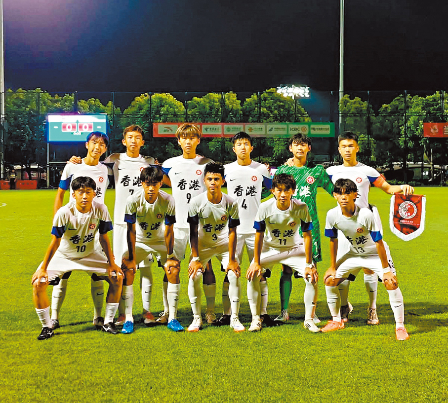 ●港隊首戰表現令人滿意。中國香港足球總會圖片