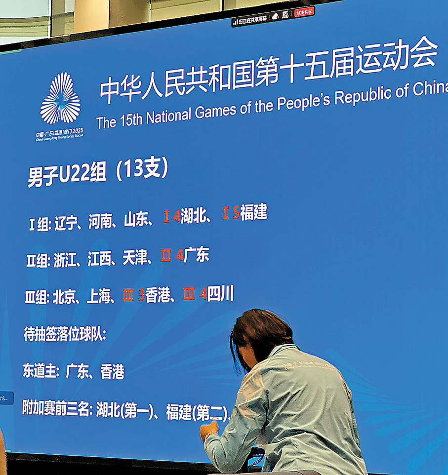 ●港隊將在小組賽對戰京滬川三隊。 香港文匯報記者李紫妍 攝