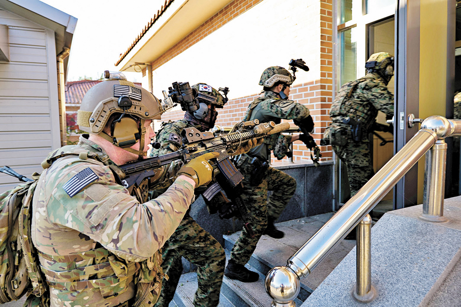 ●美或在歐亞等地逐步縮減軍事部署。 資料圖片