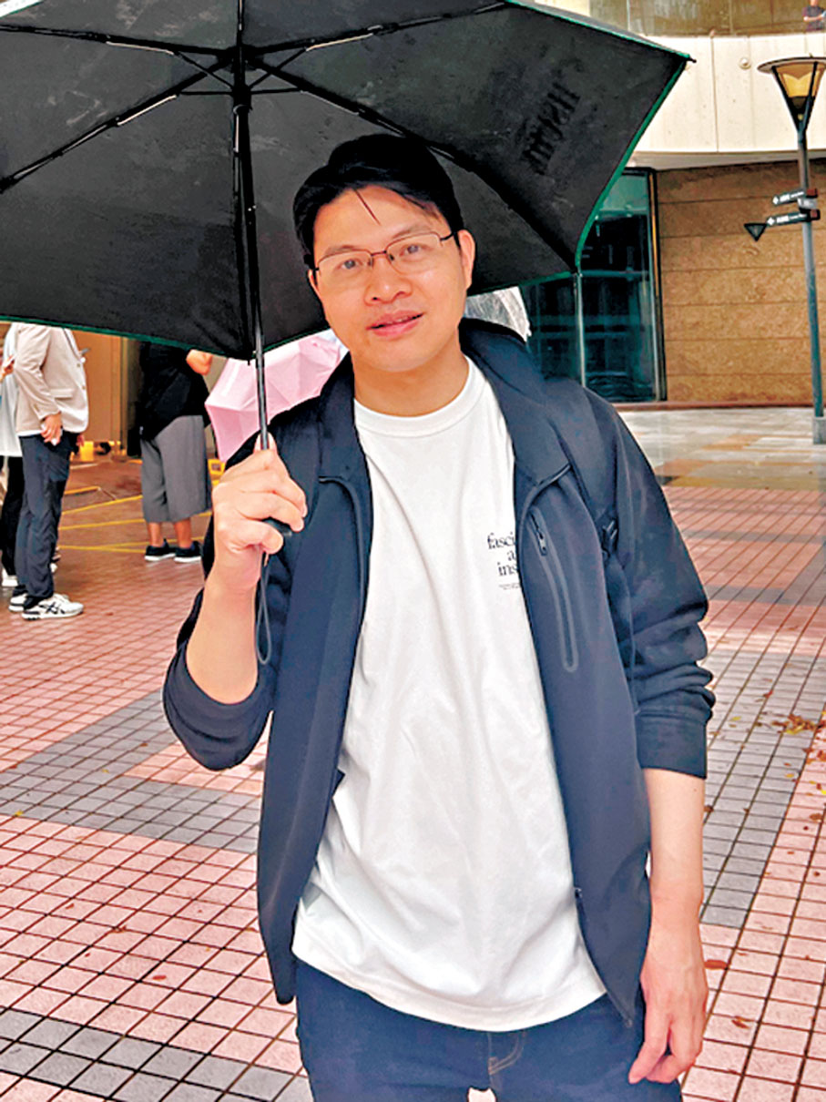 ●謝先生　香港文匯報記者康敬  攝