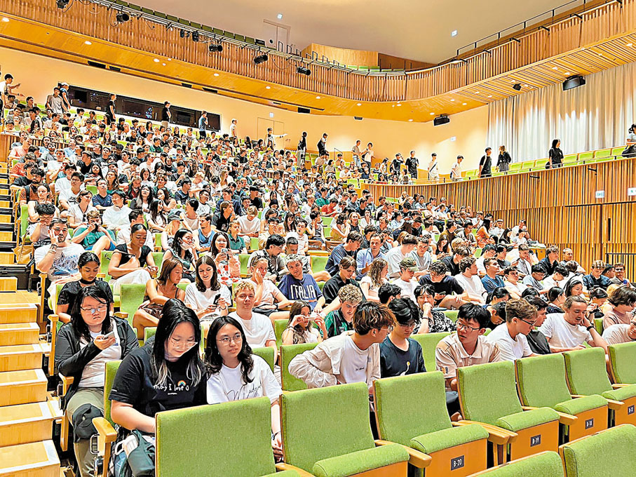 ●港科大非本地生2025開學嘉年華。  港科大供圖