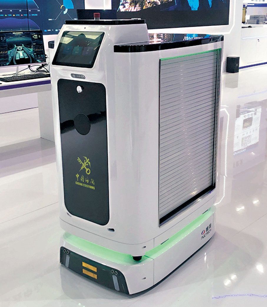 ●運送機器人　香港文匯報記者方俊明  攝