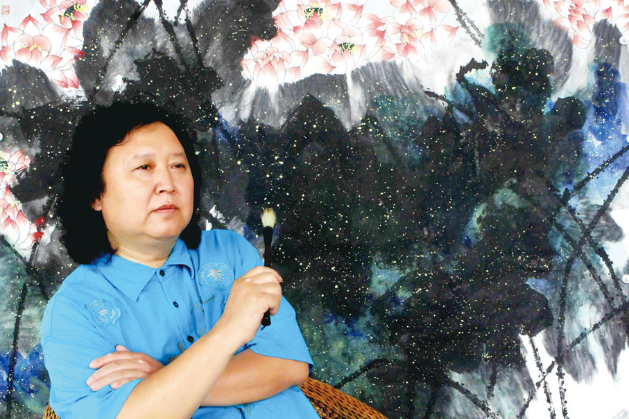 ●中國著名書畫家趙清國。