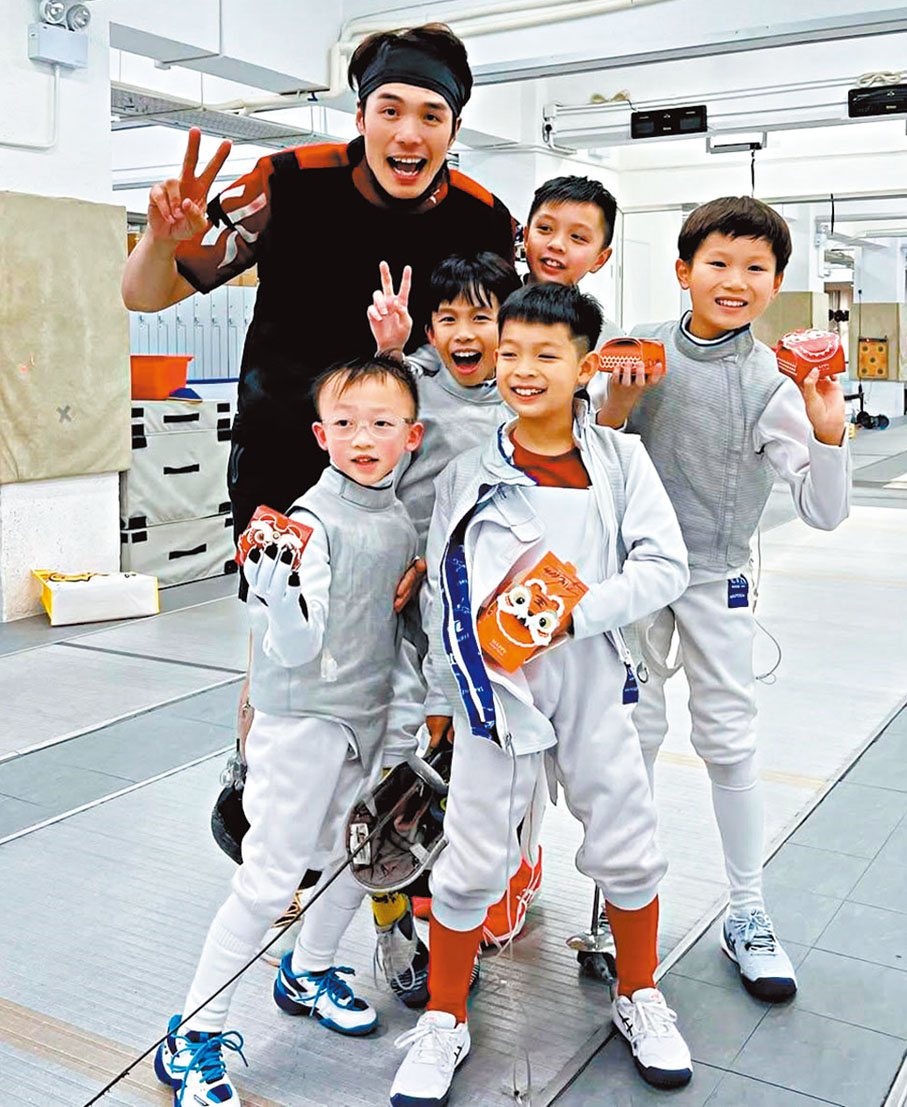 ●張小倫為港隊發掘和培訓更多潛質劍手。 張小倫Ig圖片