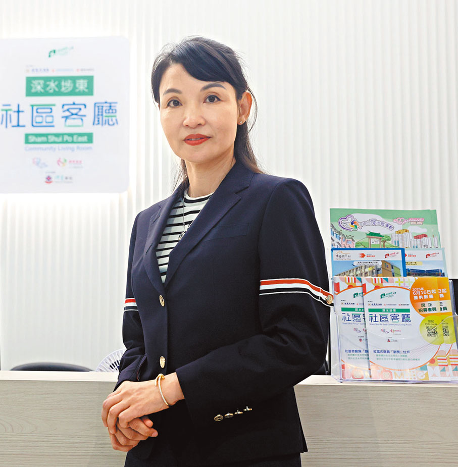 ●博愛醫院乙巳年董事局主席黃曉君　香港文匯報記者郭木又  攝