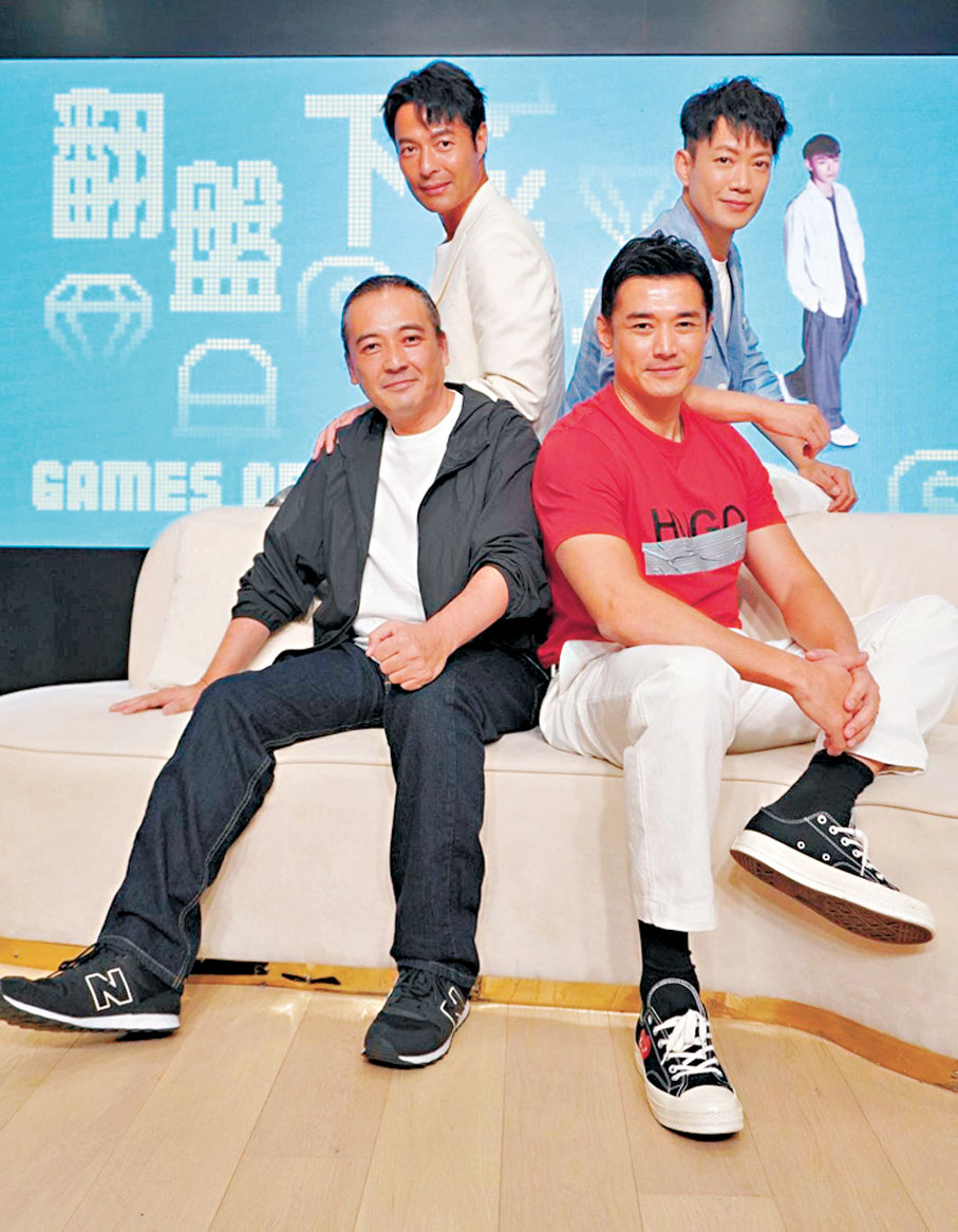 ●張達倫（後排左）、敖嘉年（後排右）、魯文傑（前排左）和黃長興（前排右）默契十足。