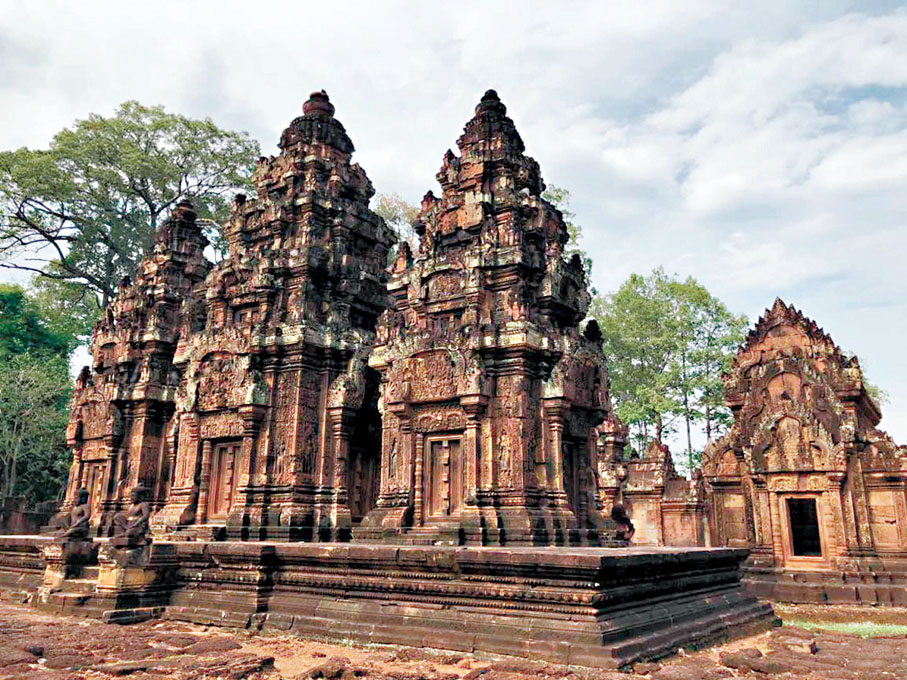 ●圖為柬埔寨吳哥古蹟。 資料圖片