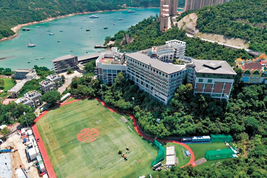 ●香港國際學校大潭校舍。 教育局網站圖片