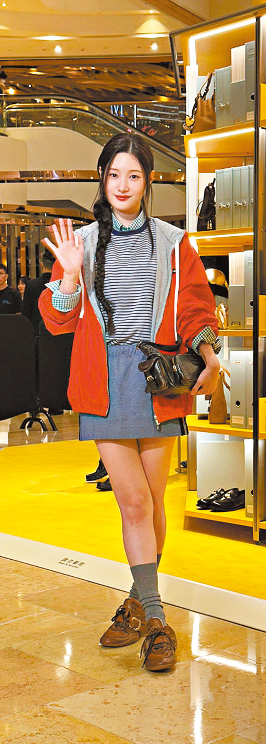 ●鄭彩娟讚香港依舊溫暖美麗。香港文匯報記者子棠  攝