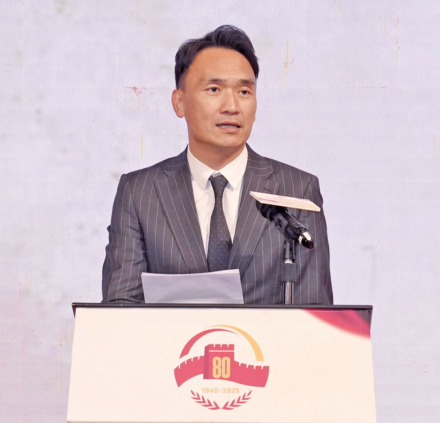 ●龔志明局長致辭。