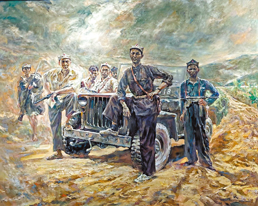 ●劉思東《父輩們的征途》　受訪者供圖