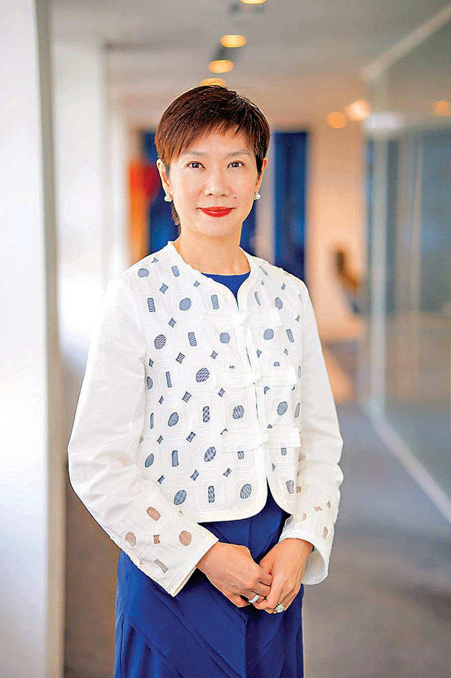 ●張頴嫻建議，增設夜盤交易能滿足國際投資者的交易需求，並與國際市場接軌。 受訪者供圖