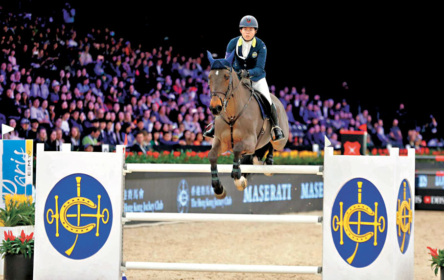 ●「浪琴香港國際馬術盛典」明年一月將回歸香港舉行。圖為昔日比賽盛況。 資料圖片