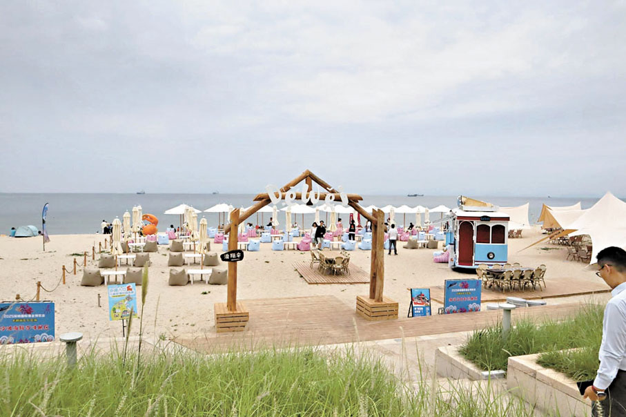 ●民建聯指出，「以灘養灘」若推行順利，可令香港沙灘煥發新活力。