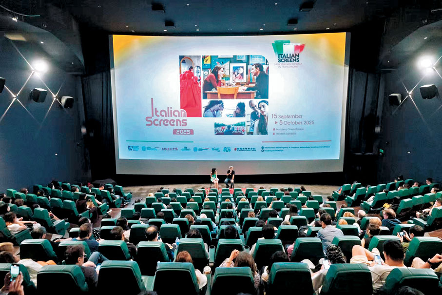 ●導演Paolo與觀眾暢談創作初衷。香港文匯報記者胡永愛 攝