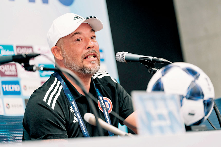 ●盧比度期望球員在亞冠2舞台盡情發揮，享受比賽過程。東方Facebook圖片