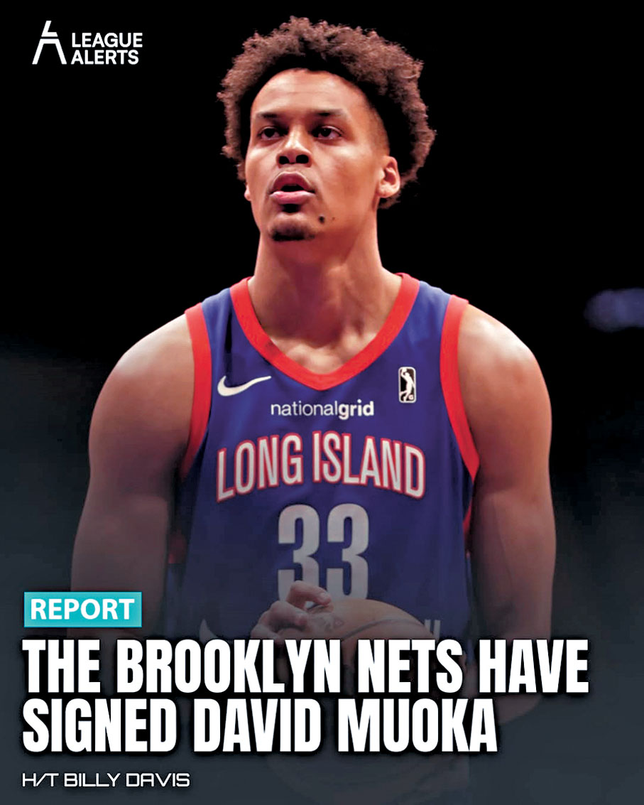 ●大衛穆卡透過社交網絡宣布加盟籃網。大衛穆卡Ig圖片