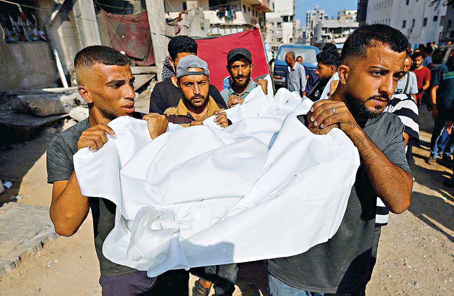 ●以軍被指至少有4項種族滅絕行為，包括殺害巴人。 路透社