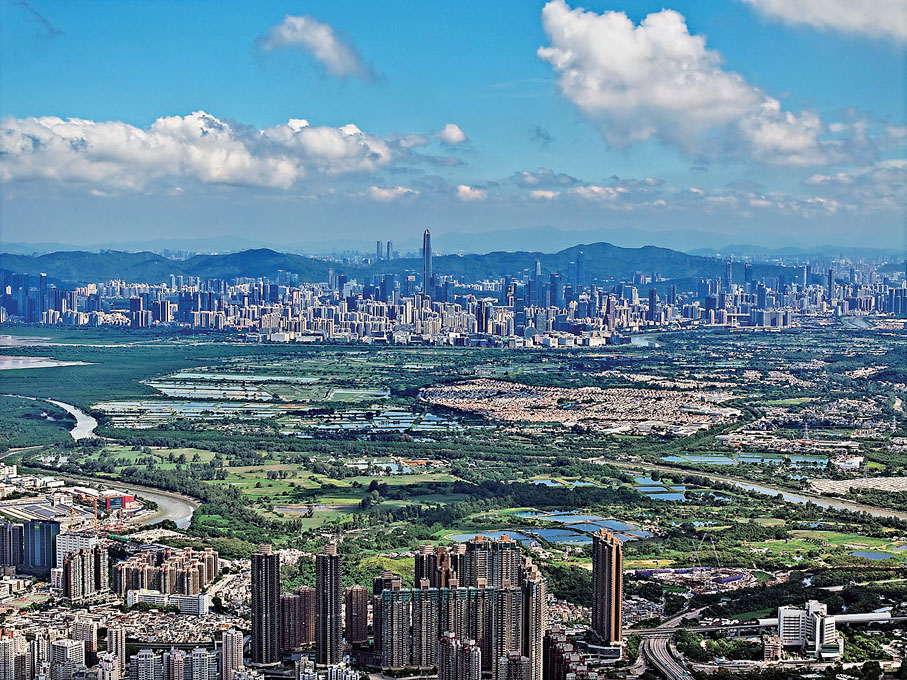 ●新田一帶計劃成為創新科技地帶。 香港文匯報記者黃宇威 攝