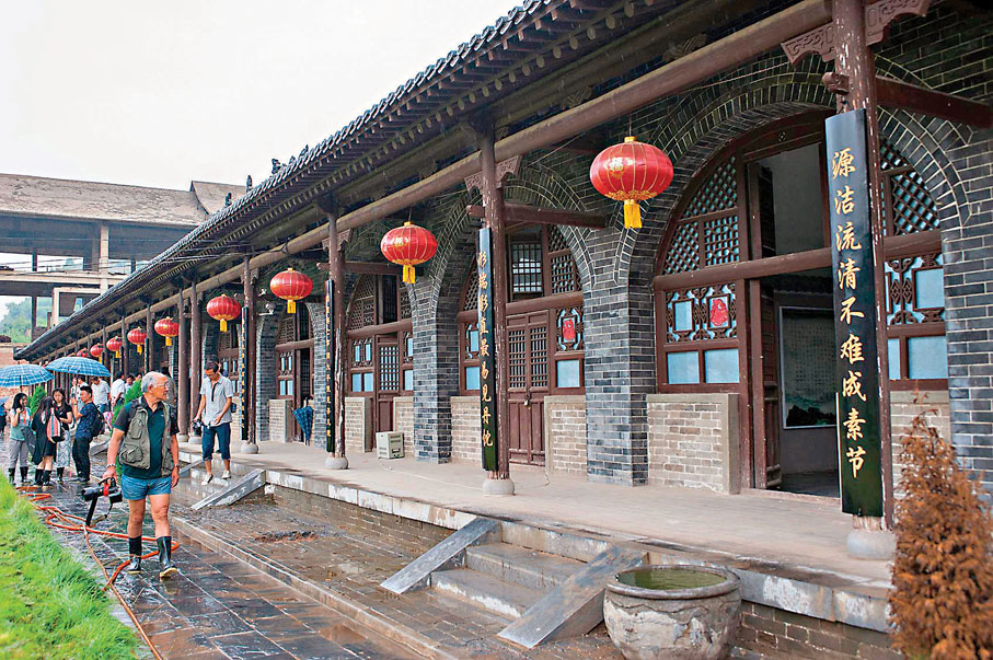 ●于成龍有「天下廉吏第一」之稱。圖為其故鄉山西省的于成龍廉政文化園。 資料圖片